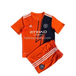 New York City Voetbalshirt Kleuters/Kids Uit Tenue 2022-2023 Korte Mouw