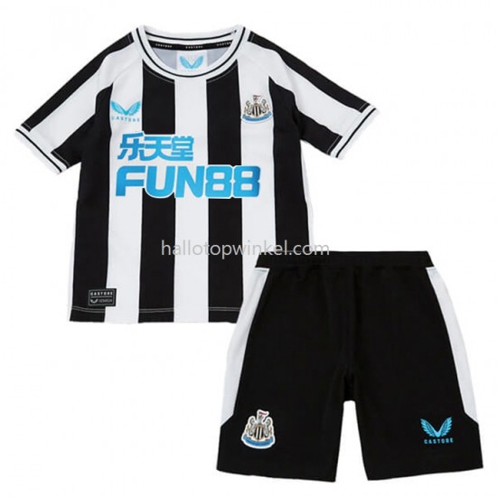 Newcastle United Voetbalshirt Kleuters/Kids Thuis Tenue 2022-2023 Korte Mouw