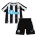 Newcastle United Voetbalshirt Kleuters/Kids Thuis Tenue 2022-2023 Korte Mouw