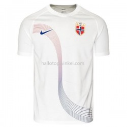 Noorwegen Voetbalshirt Uit Tenue 2022 Korte Mouw
