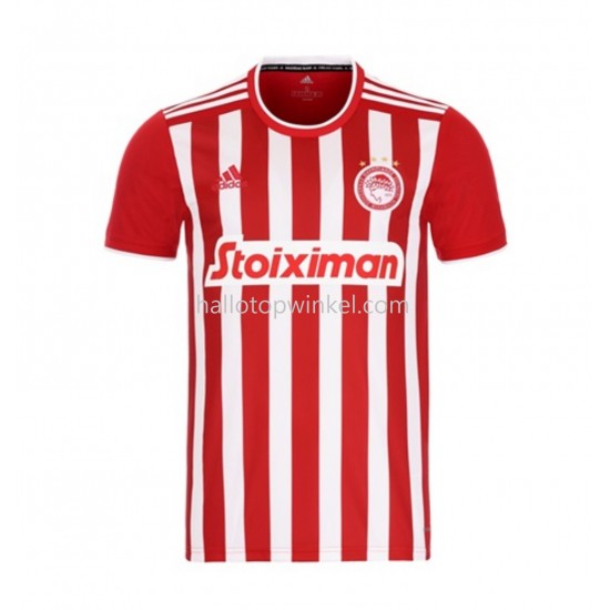 Olympiacos Voetbalshirt Thuis Tenue 2021-2022 Korte Mouw