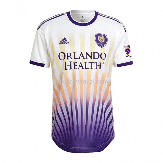 Orlando City Voetbalshirt Uit Tenue 2022-2023 Korte Mouw