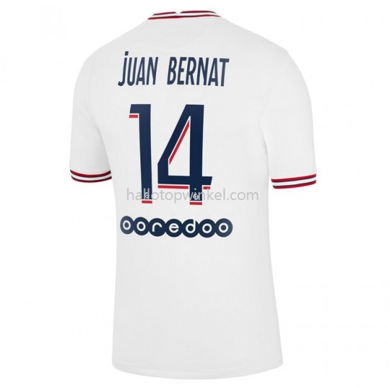 Paris Saint-Germain Voetbalshirt Juan Bernat 14 Vierde Tenue 2021-2022 Korte Mouw