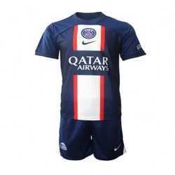 Paris Saint-Germain Voetbalshirt Kleuters/Kids Thuis Tenue 2022-2023 Korte Mouw