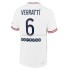 Paris Saint-Germain Voetbalshirt Marco Verratti 6 Vierde Tenue 2021-2022 Korte Mouw
