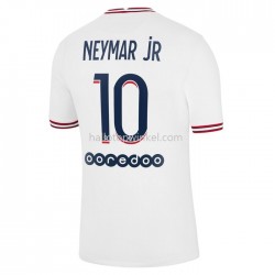Paris Saint-Germain Voetbalshirt Neymar Jr 10 Vierde Tenue 2021-2022 Korte Mouw