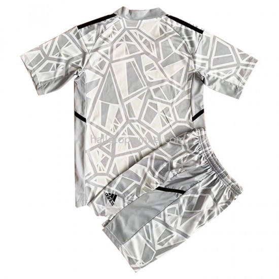 RB Leipzig Voetbalshirt Doelman Kleuters/Kids Uit Tenue 2022-2023 Korte Mouw