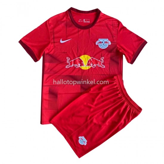 RB Leipzig Voetbalshirt Kleuters/Kids Uit Tenue 2022-2023 Korte Mouw