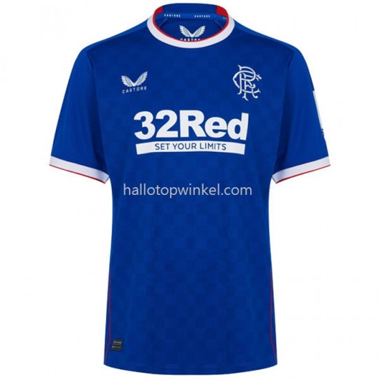 Rangers Voetbalshirt Thuis Tenue 2022-2023 Korte Mouw