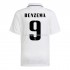 Real Madrid Voetbalshirt Benzema 9 Thuis Tenue 2022-2023 Korte Mouw