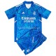 Real Madrid Voetbalshirt Doelman Kleuters/Kids Thuis Tenue 2022-2023 Korte Mouw