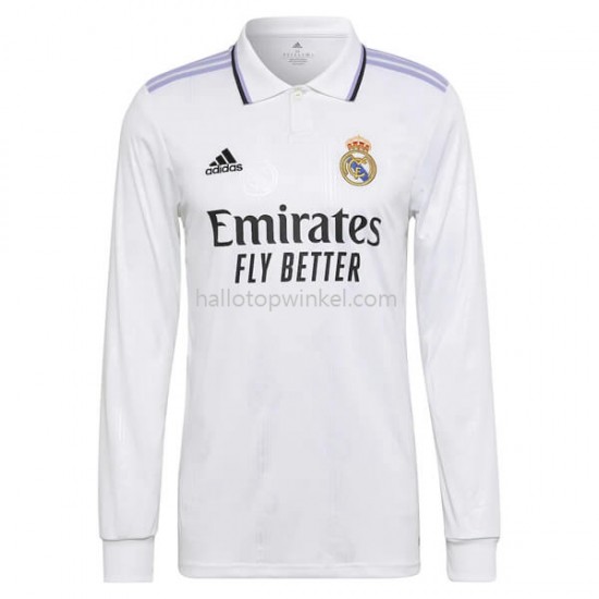Real Madrid Voetbalshirt Thuis Tenue 2022-2023 Lange Mouw