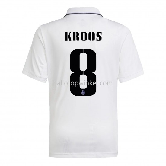 Real Madrid Voetbalshirt Kroos 8 Thuis Tenue 2022-2023 Korte Mouw