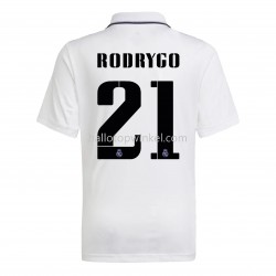 Real Madrid Voetbalshirt Rodrygo 21 Thuis Tenue 2022-2023 Korte Mouw