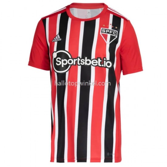 Sao Paulo Voetbalshirt Uit Tenue 2022-2023 Korte Mouw