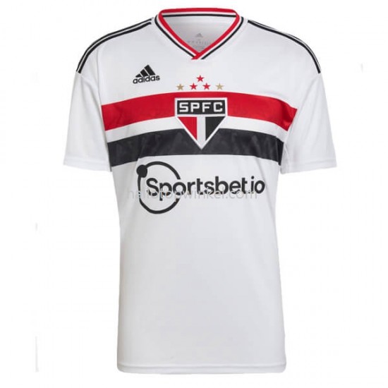 Sao Paulo Voetbalshirt Thuis Tenue 2022-2023 Korte Mouw