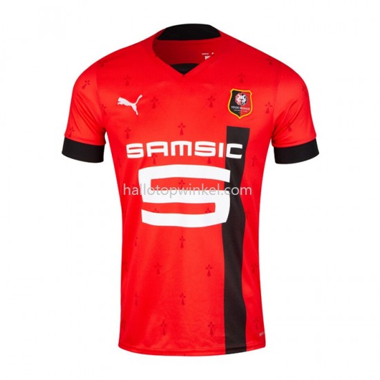 Stade Rennais Voetbalshirt Thuis Tenue 2022-2023 Korte Mouw