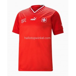 Zwitserland Voetbalshirt Thuis Tenue WK 2022 Korte Mouw