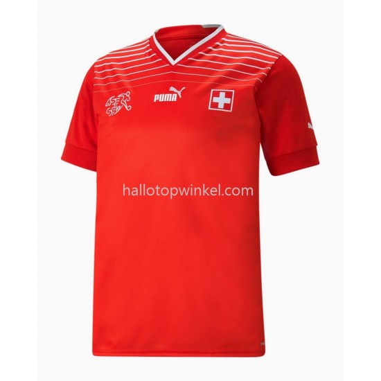 Zwitserland Voetbalshirt Thuis Tenue WK 2022 Korte Mouw
