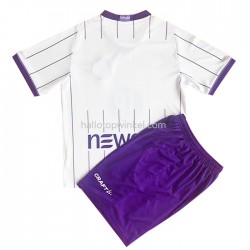 Toulouse FC Voetbalshirt Kleuters/Kids Thuis Tenue 2022-2023 Korte Mouw
