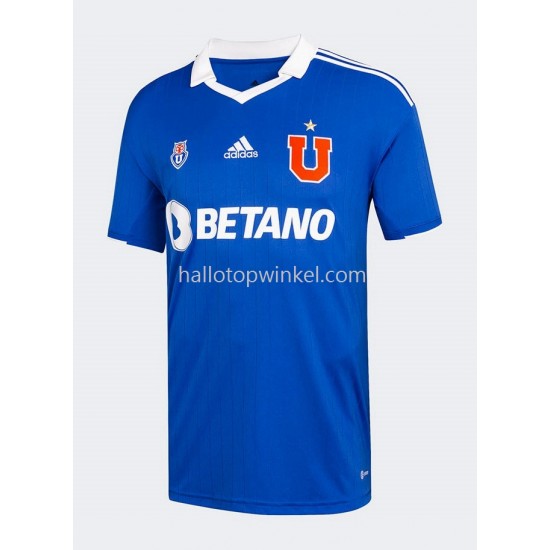Universidad de Chile Voetbalshirt Thuis Tenue 2022 Korte Mouw