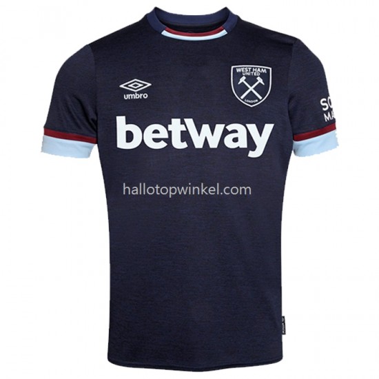 West Ham United Voetbalshirt Derde Tenue 2021-2022 Korte Mouw
