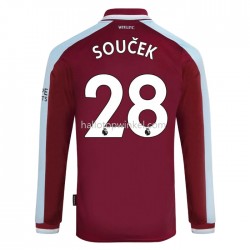 West Ham United Voetbalshirt Tomas Thuis Tenue 2021-2022 Lange Mouw