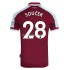 West Ham United Voetbalshirt Tomas Thuis Tenue 2021-2022 Korte Mouw