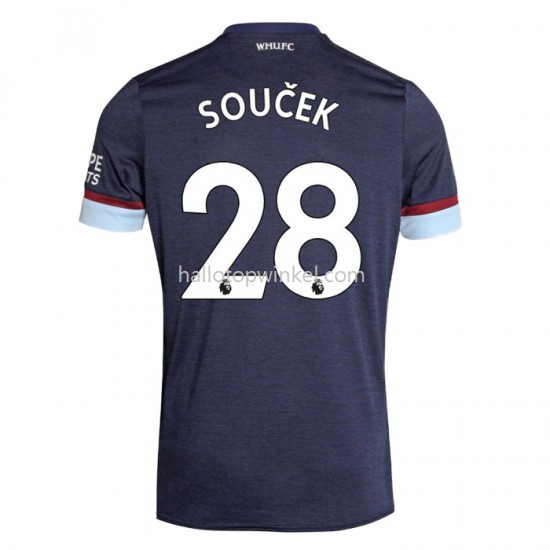 West Ham United Voetbalshirt Tomas Derde Tenue 2021-2022 Korte Mouw