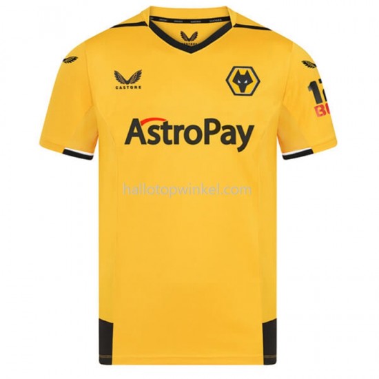 Wolverhampton Wanderers Voetbalshirt Thuis Tenue 2022-2023 Korte Mouw