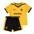 Wolverhampton Wanderers Voetbalshirt Kleuters/Kids Thuis Tenue 2022-2023 Korte Mouw