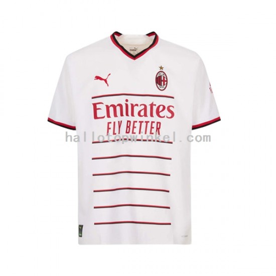 AC Milan Voetbalshirt Heren Uit Tenue 2022-2023 Korte Mouw