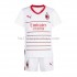 AC Milan Voetbalshirt Kleuters/Kids Uit Tenue 2022-2023 Korte Mouw