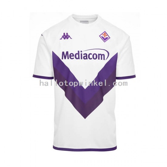 Fiorentina Voetbalshirt Heren Uit Tenue 2022-2023 Korte Mouw
