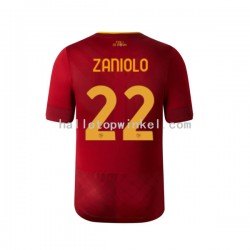 AS Roma Voetbalshirt Zaniolo 22 Heren Thuis Tenue 2022-2023 Korte Mouw