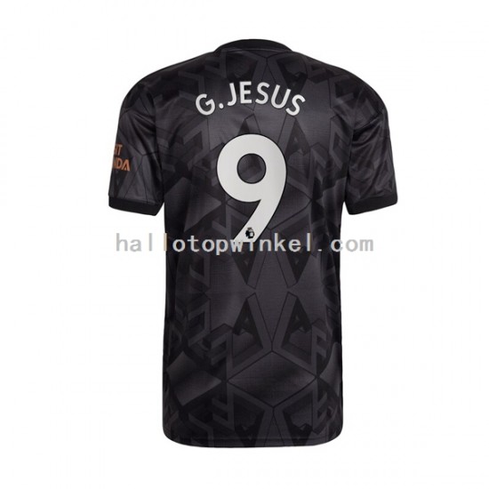 Arsenal Voetbalshirt Gabriel Jesus 9 Heren Uit Tenue 2022-2023 Korte Mouw