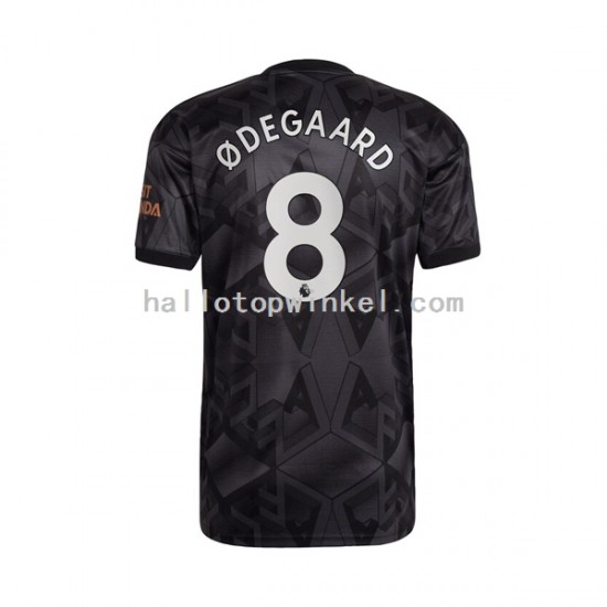 Arsenal Voetbalshirt Odegaard 8 Heren Uit Tenue 2022-2023 Korte Mouw