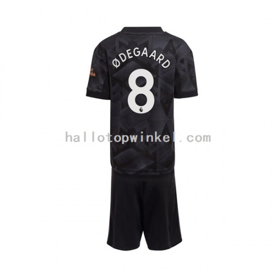 Arsenal Voetbalshirt Odegaard 8 Kleuters/Kids Uit Tenue 2022-2023 Korte Mouw