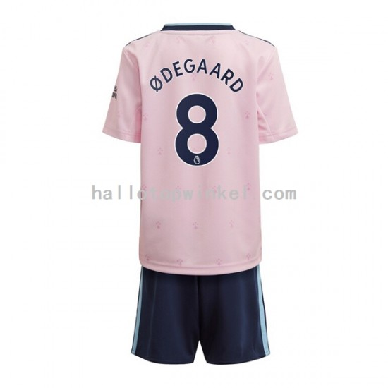 Arsenal Voetbalshirt Odegaard 8 Kleuters/Kids Derde Tenue 2022-2023 Korte Mouw
