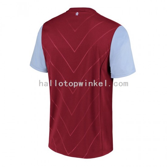 Aston Villa Voetbalshirt Heren Thuis Tenue 2022-2023 Korte Mouw
