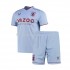 Aston Villa Voetbalshirt Kleuters/Kids Uit Tenue 2022-2023 Korte Mouw