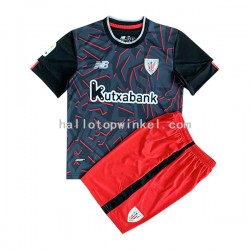 Athletic Bilbao Voetbalshirt Kleuters/Kids Uit Tenue 2022-2023 Korte Mouw