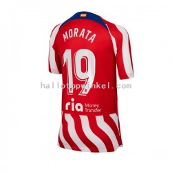 Atlético Madrid Voetbalshirt Alvaro Morata 19 Heren Thuis Tenue 2022-2023 Korte Mouw