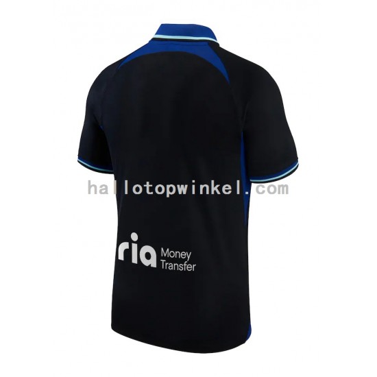 Atlético Madrid Voetbalshirt Heren Uit Tenue 2022-2023 Korte Mouw