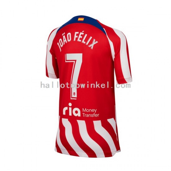 Atlético Madrid Voetbalshirt Joao Felix 7 Heren Thuis Tenue 2022-2023 Korte Mouw