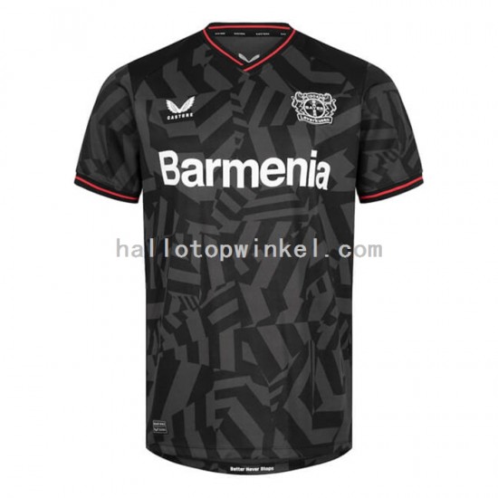 Bayer 04 Leverkusen Voetbalshirt Heren Uit Tenue 2022-2023 Korte Mouw