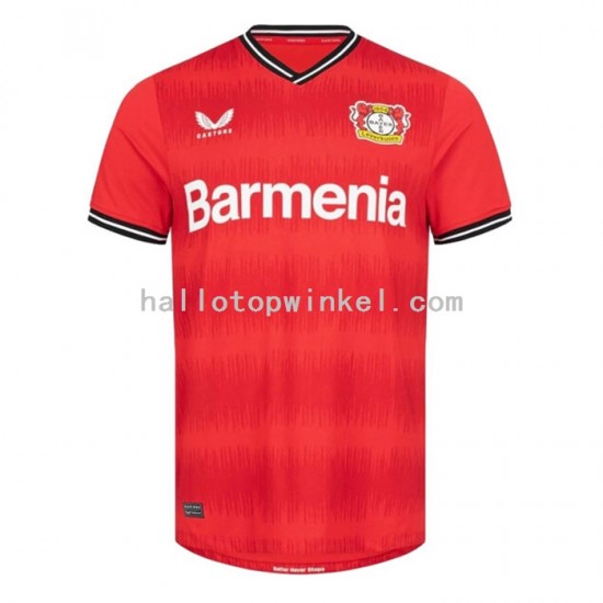 Bayer 04 Leverkusen Voetbalshirt Heren Thuis Tenue 2022-2023 Korte Mouw