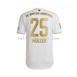 FC Bayern München Voetbalshirt Thomas Muller 25 Heren Uit Tenue 2022-2023 Korte Mouw