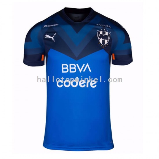 CF Monterrey Voetbalshirt Heren Uit Tenue 2022-2023 Korte Mouw