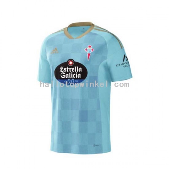 Celta de Vigo Voetbalshirt Heren Uit Tenue 2022-2023 Korte Mouw